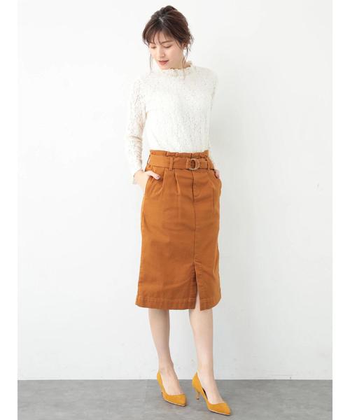 YECCA VECCA（イェッカヴェッカ）の「・起毛レースハイネックブラウス（シャツ/ブラウス・レディース・ブラック/ベージュ/アイボリー・FREE）」の6枚目の写真