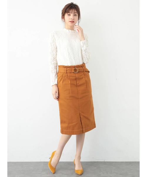 YECCA VECCA（イェッカヴェッカ）の「・起毛レースハイネックブラウス（シャツ/ブラウス・レディース・ブラック/ベージュ/アイボリー・FREE）」の15枚目の写真