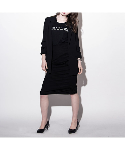 KLON(クローン)の「KLON Tshirts BRAND MESSAGE BLACK(Tシャツ/カットソー・レディース・ブラック・LARGE/1/2/MEDIUM)」の3枚目の写真