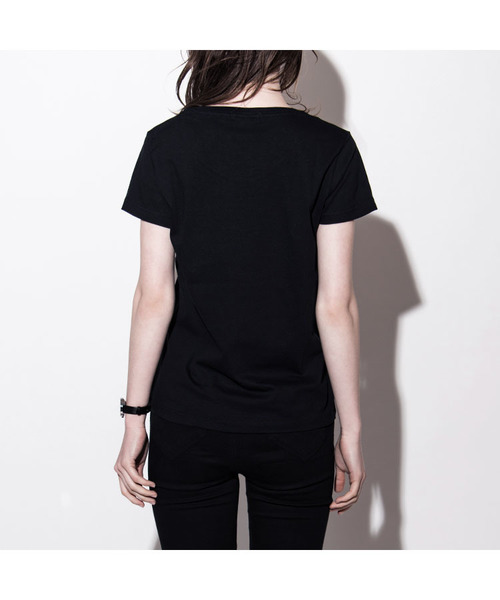 KLON(クローン)の「KLON Tshirts BRAND MESSAGE BLACK(Tシャツ/カットソー・レディース・ブラック・LARGE/1/2/MEDIUM)」の4枚目の写真