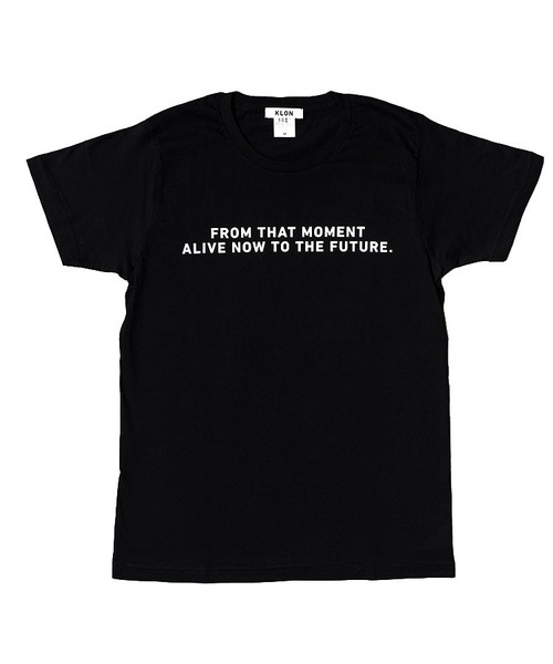 KLON(クローン)の「KLON Tshirts BRAND MESSAGE BLACK(Tシャツ/カットソー・レディース・ブラック・LARGE/1/2/MEDIUM)」の5枚目の写真