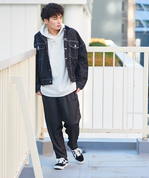 kutir(クティール)の「2タックワイドテーパード(その他パンツ・メンズ・ブラック/チャコールグレー/ライトベージュ・MEDIUM/LARGE/SMALL)」の11枚目の写真
