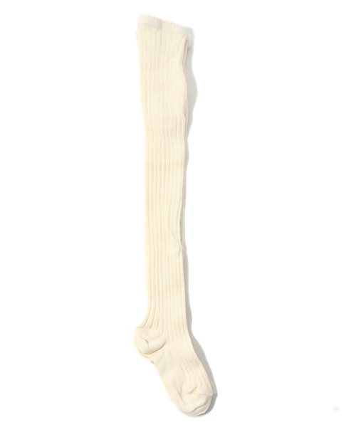 こども ビームス（コドモビームス）の「■CONDOR  / リブタイツ (104～116㎝)（タイツ/ストッキング・キッズ・オフホワイト/ブラック系その他/チャコールグレー/ブラック/ライトブラウン/ダークブラウン/レッド系その他/その他1/オリーブ/インディゴブルー/ネイビー/バイオレット/マスタード・4(104cm)/6(116cm)/8(128cm)/10(140cm)）」の2枚目の写真