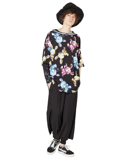 ankoROCK(アンコロック)の「ダーティーラビッツラインセーラーTシャツ -メガビッグ-(Tシャツ/カットソー・レディース・A・ONE SIZE)」の8枚目の写真