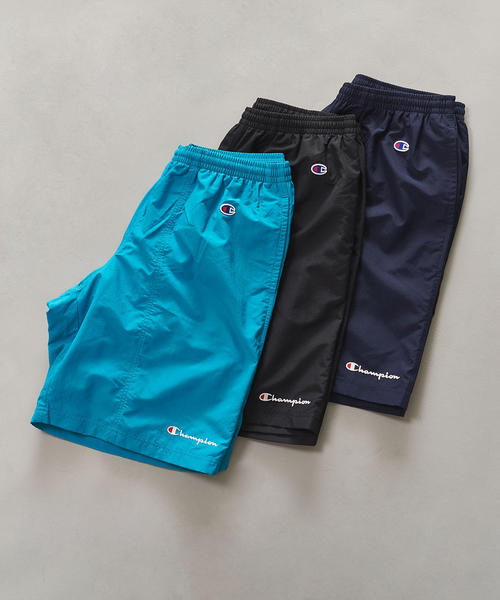 Champion(チャンピオン)の「【別注】 <CHAMPION(チャンピオン)> NYLON SHORTS/ショーツ(その他パンツ・メンズ・ライム/ブラック/ネイビー・L/S/M)」の16枚目の写真