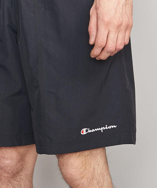 Champion(チャンピオン)の「【別注】 <CHAMPION(チャンピオン)> NYLON SHORTS/ショーツ(その他パンツ・メンズ・ライム/ブラック/ネイビー・L/S/M)」の9枚目の写真
