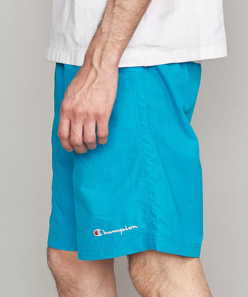 Champion(チャンピオン)の「【別注】 <CHAMPION(チャンピオン)> NYLON SHORTS/ショーツ(その他パンツ・メンズ・ライム/ブラック/ネイビー・L/S/M)」の13枚目の写真