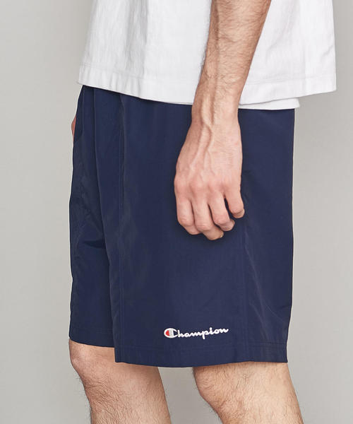 Champion(チャンピオン)の「【別注】 <CHAMPION(チャンピオン)> NYLON SHORTS/ショーツ(その他パンツ・メンズ・ライム/ブラック/ネイビー・L/S/M)」の14枚目の写真