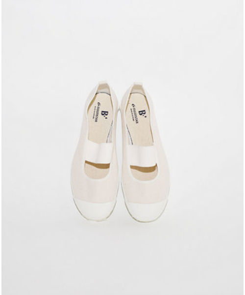 B:MING by BEAMS（ビーミングバイビームス）の「MOONSTAR×B:MING / 別注上履きスニーカー（大人）（スニーカー・オフホワイト/ネイビー/レッド/ミント/レモンイエロー/ピンク系その他・25/24/22/23）」の7枚目の写真