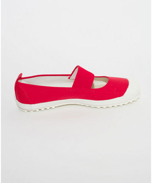 B:MING by BEAMS（ビーミングバイビームス）の「MOONSTAR×B:MING / 別注上履きスニーカー（大人）（スニーカー・オフホワイト/ネイビー/レッド/ミント/レモンイエロー/ピンク系その他・25/24/22/23）」の11枚目の写真