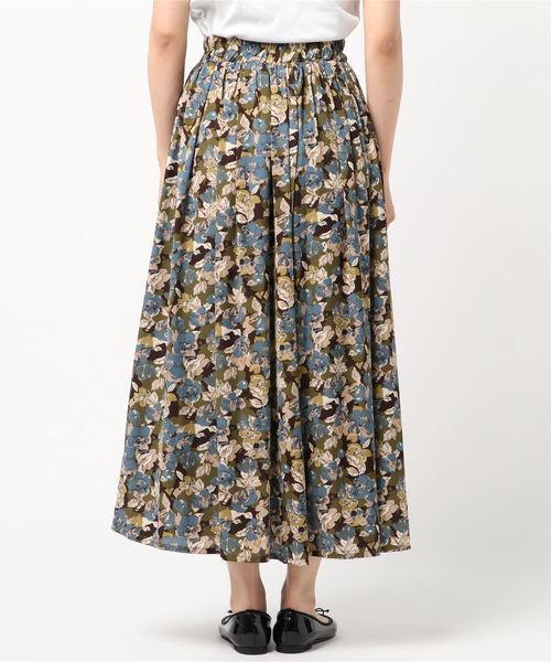 rps（アールピーエス）の「プリントロングスカート（スカート・レディース・グレー/ベージュ/ブラウン/ブルー/ブルー系その他2/ネイビー/オレンジ・M）」の8枚目の写真