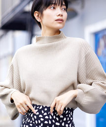 Chaco closet(�`���R �N���[�[�b�g)�̃{�����[���X���[�u�n�C�l�b�N���u�j�b�g(�j�b�g/�Z�[�^�[)