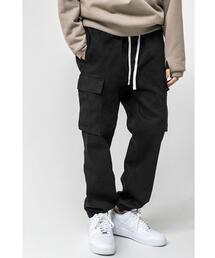 MONKEY TIME | ＜monkey time＞ G/D ST SATIN DROPPED CARGO JOGGER/カーゴジョガーパンツ(カーゴパンツ)