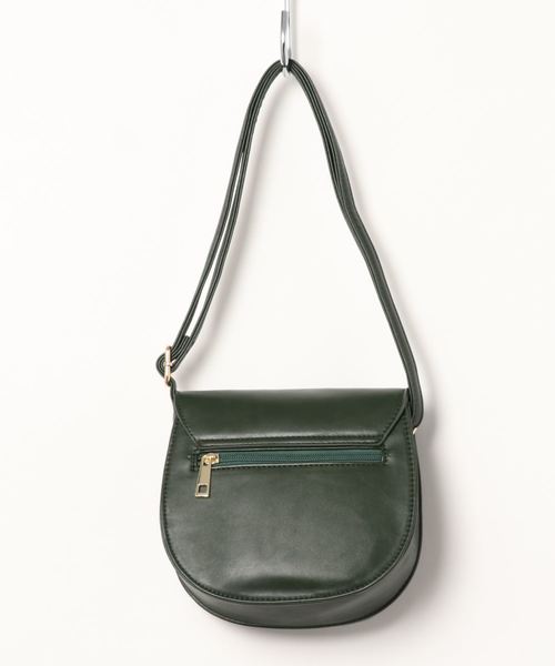 natural couture（ナチュラルクチュール）の「ビット付きミニショルダーバッグ（ショルダーバッグ・レディース・ブラック/グリーン/キャメル・FREE）」の5枚目の写真