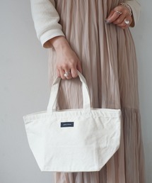 【 UNITED ATHLE / ユナイテッドアスレ 】 antique andico ロゴ ヘビーキャンバストート ランチバッグ