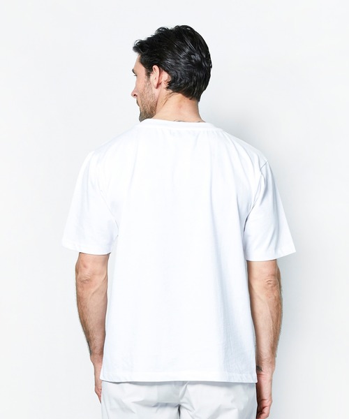 junhashimoto（ジュンハシモト）の「Mr.BIG（Tシャツ/カットソー・メンズ・ホワイト/ライトブルー/ブラック/オレンジ・4/3/5/2）」の6枚目の写真