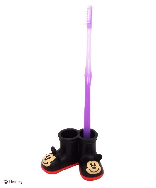ディズニー　ミッキー　ハンド　パンツ　キートレイ　ソープトレイ　ハブラシホルダー セール】Disney Collection/レインブーツハブラシホルダー