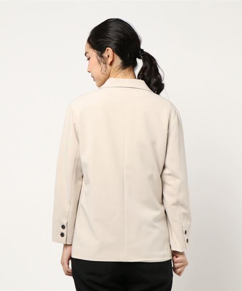 archives（アルシーヴ）の「【SETUPにも】テーラードジャケット（テーラードジャケット・レディース・グリーン/モカ/アイボリー・MEDIUM）」の5枚目の写真