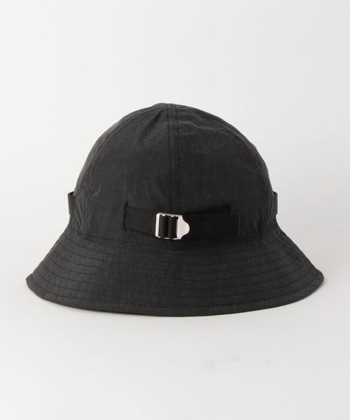 YSTRDY's TMRRW（イエスタデイズトゥモロー）の「＜YSTRDY's TMRRW (イエスタデイズトゥモロウ )＞ PACIFISM HAT/ハット □□（ハット・メンズ・ブラック・FREE）」の2枚目の写真