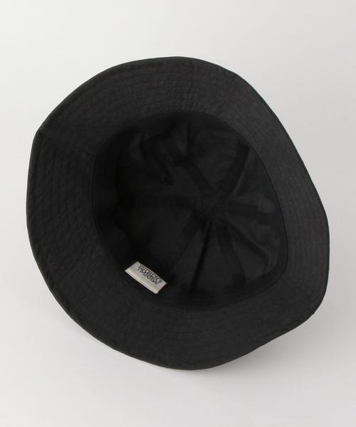 YSTRDY's TMRRW（イエスタデイズトゥモロー）の「＜YSTRDY's TMRRW (イエスタデイズトゥモロウ )＞ PACIFISM HAT/ハット □□（ハット・メンズ・ブラック・FREE）」の5枚目の写真