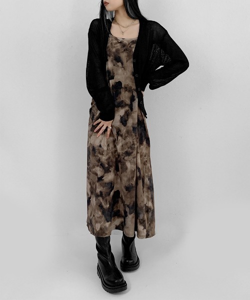 セール Tie Dye One Piece タイダイ柄ワンピース ワンピース Lveu ラブユ のファッション通販 Zozotown