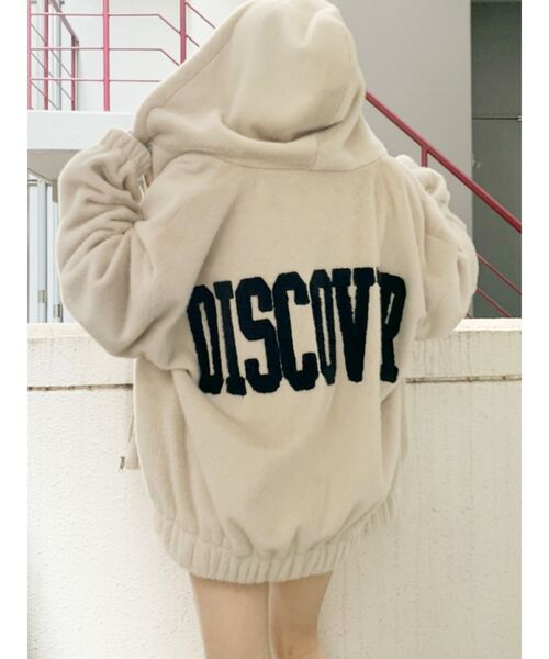 GYDA（ジェイダ）の「DISCOVERエコファーBIG HOODIE（パーカー）」 - WEAR