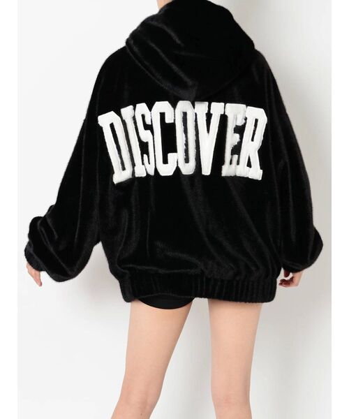 GYDA（ジェイダ）の「DISCOVERエコファーBIG HOODIE（パーカー）」 - WEAR
