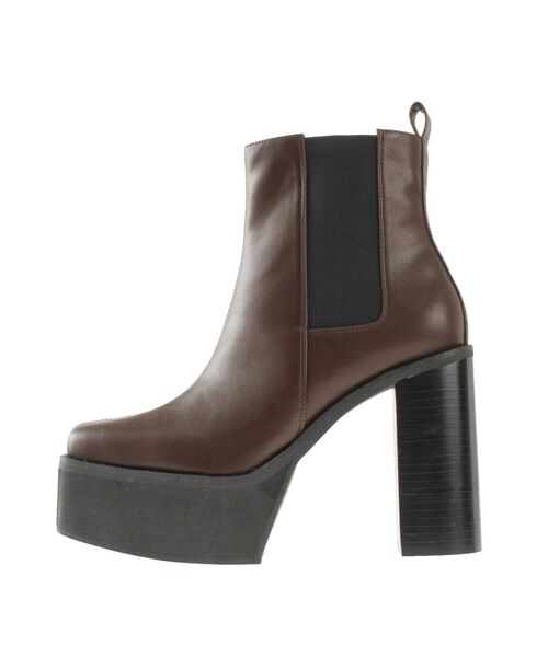 EMODA(エモダ)の「サイドゴアハイヒールブーツ(ブーツ・レディース・その他/ブラック/ブラウン・SMALL/MEDIUM/LARGE)」の3枚目の写真