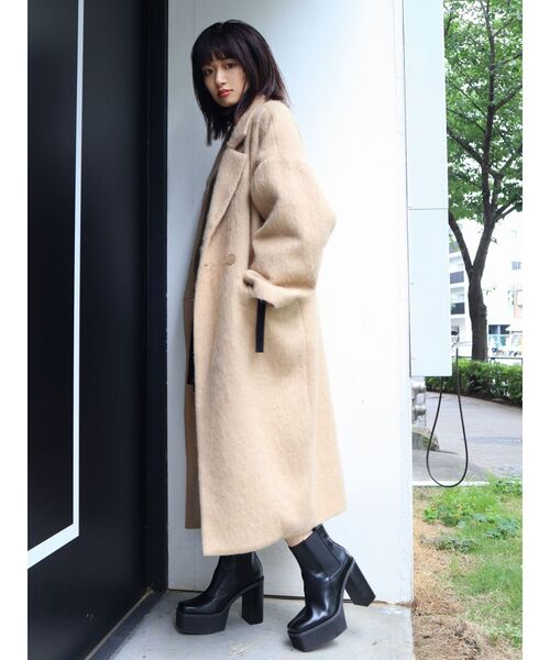 EMODA(エモダ)の「サイドゴアハイヒールブーツ(ブーツ・レディース・その他/ブラック/ブラウン・SMALL/MEDIUM/LARGE)」の16枚目の写真