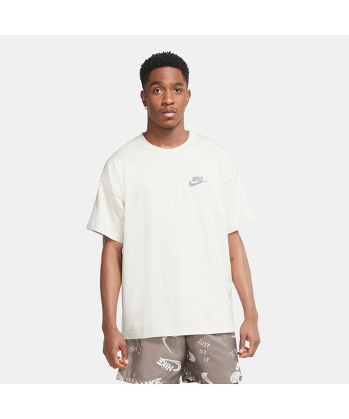 NIKE（ナイキ）の「NIKE/ナイキ ジャージ E ZRO S/S トップ（Tシャツ/カットソー・メンズ・ホワイト/ライトグレー/グレー・M/L/S/XL）」の2枚目の写真