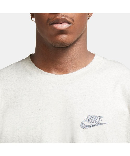 NIKE（ナイキ）の「NIKE/ナイキ ジャージ E ZRO S/S トップ（Tシャツ/カットソー・メンズ・ホワイト/ライトグレー/グレー・M/L/S/XL）」の7枚目の写真