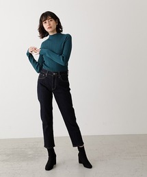 AZUL by moussy | SNOWY HIGH NECK KNIT TOPS/スノーウィーハイネックニットトップス(ニット/セーター)