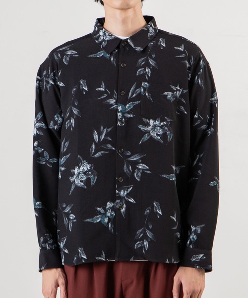 WEGO（ウィゴー）の「WEGO/ダークフラワーシャツ（シャツ/ブラウス・メンズ・その他1/その他2・MEDIUM/LARGE）」の10枚目の写真