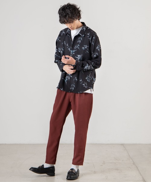 WEGO（ウィゴー）の「WEGO/ダークフラワーシャツ（シャツ/ブラウス・メンズ・その他1/その他2・MEDIUM/LARGE）」の6枚目の写真