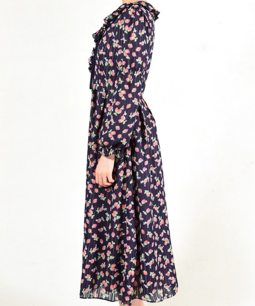 MILK ベリーディア dress ネイビー MILK（ミルク）の「ベリーディア ドレス（ドレス）」 - WEAR