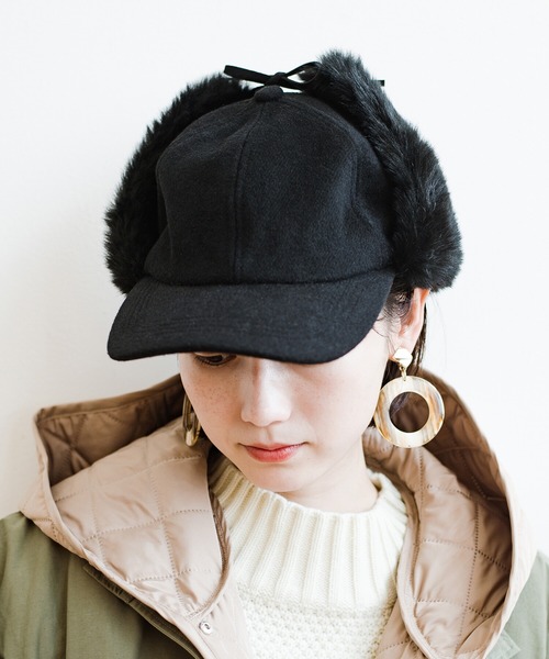 Odds（オッズ）の「odds 2WAYで楽しめるエコファーフライキャップ  