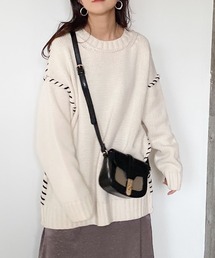 archives | ステッチ入りBIGプルオーバー(ニット/セーター)