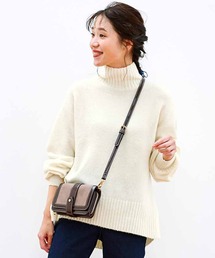 リブ　イン　コンフォート　一度着たら手放せない肌ざわり！ヤク混のウォッシャブルニット