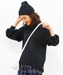 リブ イン コンフォート 一度着たら手放せない肌ざわり!ヤク混のウォッシャブルニット