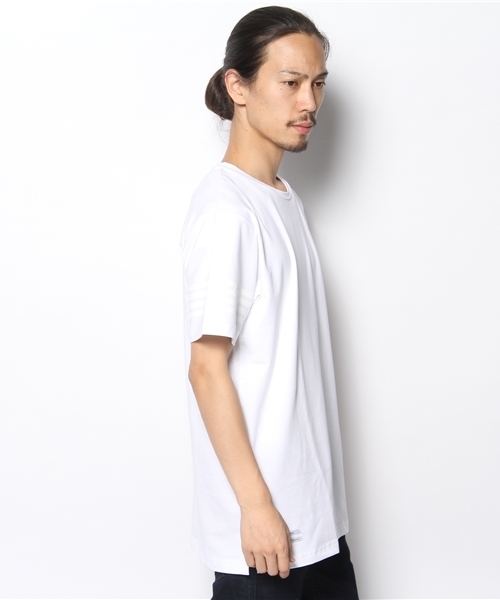 PUBLISH(パブリッシュ)の「メンズ パブリッシュ Tシャツ PUBLISH Santi(Tシャツ/カットソー・メンズ・ホワイト/ブラック・MEDIUM/SMALL/LARGE)」の4枚目の写真