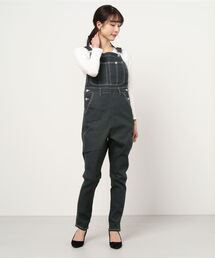 BEATJIVE | ストレッチ デニム オーバーオール レディース(サロペット/オーバーオール)