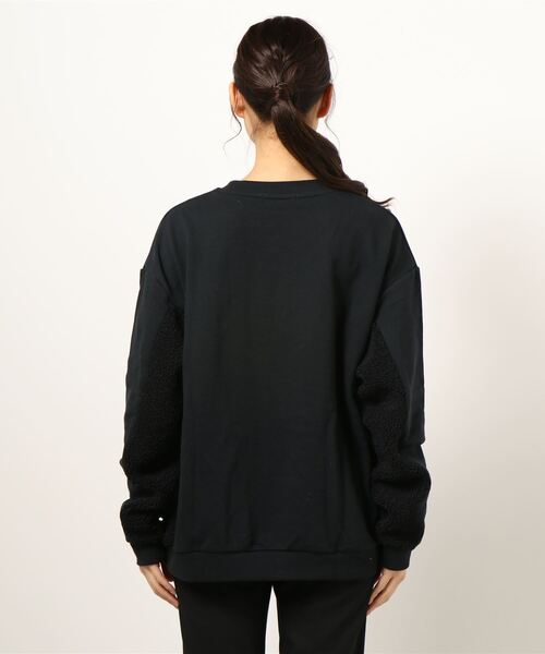 ReoNa スウェット黒 REIGNING CHAMP RELAXED CREWNECK BLACK レイニングチャンプ