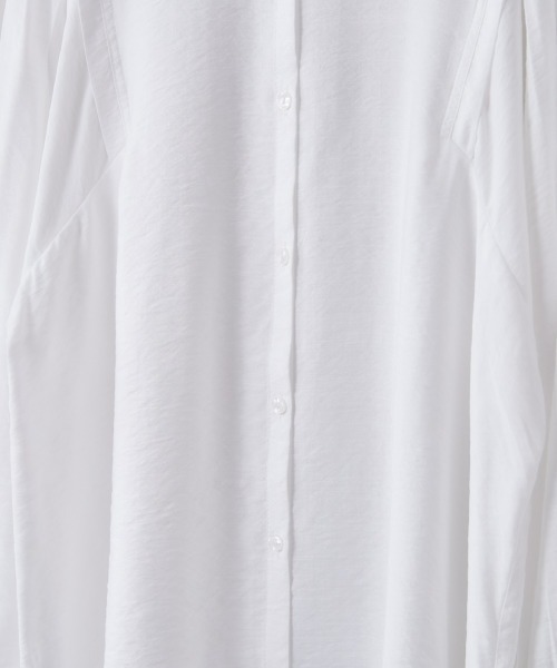 cepo（セポ）の「パフスリーブボリュームドレスシャツ　※２ＷＡＹ（シャツ/ブラウス・レディース・オフホワイト/サックスブルー/ベージュ・M）」の18枚目の写真