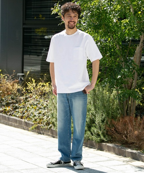 URBAN RESEARCH Sonny Label（アーバンリサーチサニーレーベル）の「MVSヘビーコットンTシャツ（Tシャツ/カットソー・メンズ・ホワイト/カーキ・マルチサイズ）」の11枚目の写真