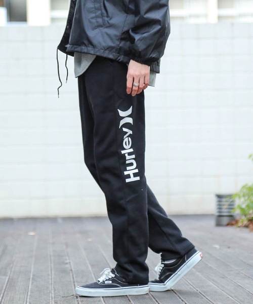 Hurley (ハーレー)の「M OAO FLEECE PANT/ハーレー ロゴスウェットパンツ フリースパンツ / ワンマイルウェア / ルームウェア(スウェットパンツ・メンズ・ブラック/グレー・SMALL/MEDIUM/LARGE/X-LARGE)」の2枚目の写真