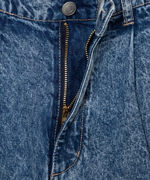 WEGO（ウィゴー）の「WEGO/【セットアップ対応商品】ケミカルデニムバルーンパンツ（デニムパンツ・メンズ・ライトインディゴブルー/インディゴブルー・MEDIUM/LARGE）」の12枚目の写真