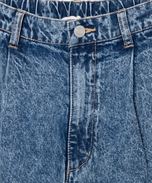 WEGO（ウィゴー）の「WEGO/【セットアップ対応商品】ケミカルデニムバルーンパンツ（デニムパンツ・メンズ・ライトインディゴブルー/インディゴブルー・MEDIUM/LARGE）」の4枚目の写真