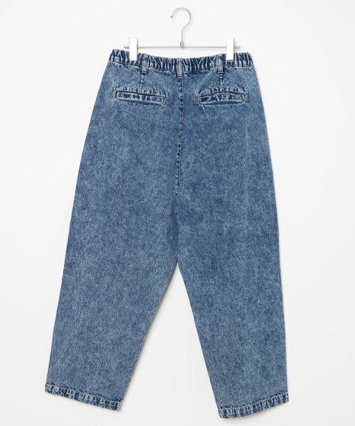 WEGO（ウィゴー）の「WEGO/【セットアップ対応商品】ケミカルデニムバルーンパンツ（デニムパンツ・メンズ・ライトインディゴブルー/インディゴブルー・MEDIUM/LARGE）」の11枚目の写真