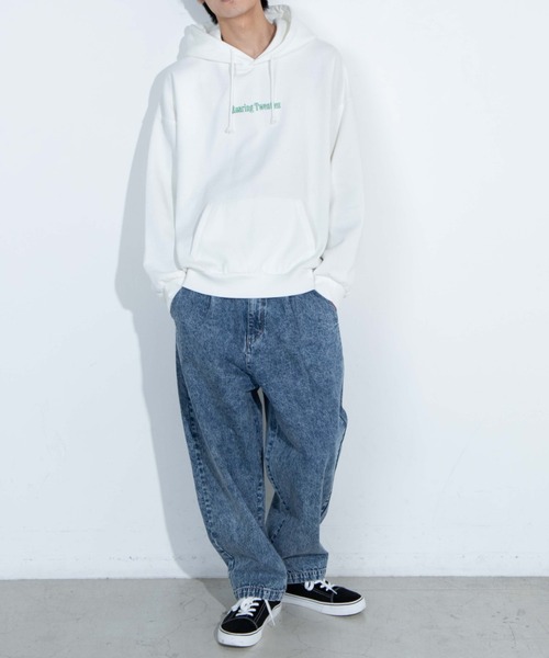 WEGO（ウィゴー）の「WEGO/【セットアップ対応商品】ケミカルデニムバルーンパンツ（デニムパンツ・メンズ・ライトインディゴブルー/インディゴブルー・MEDIUM/LARGE）」の14枚目の写真