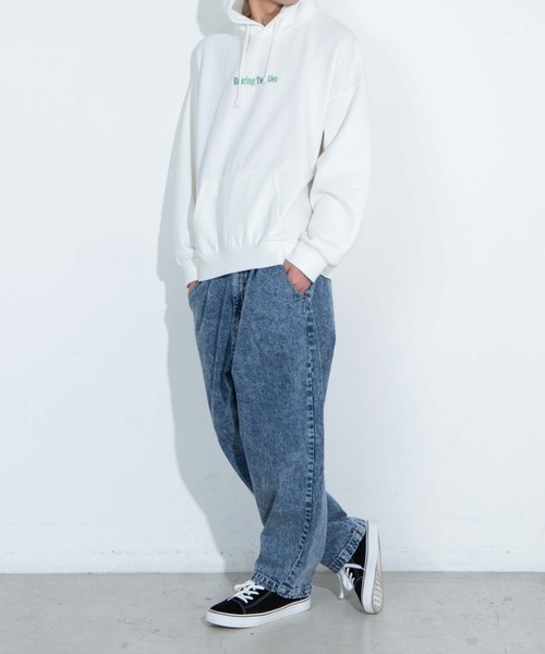 WEGO（ウィゴー）の「WEGO/【セットアップ対応商品】ケミカルデニムバルーンパンツ（デニムパンツ・メンズ・ライトインディゴブルー/インディゴブルー・MEDIUM/LARGE）」の15枚目の写真